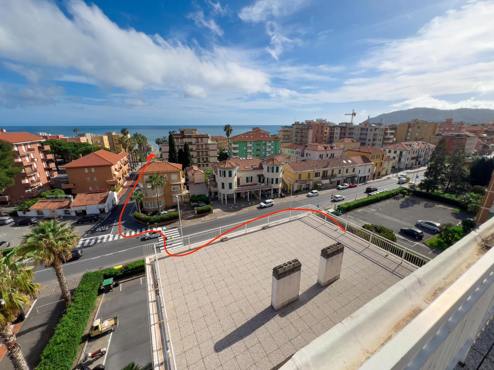 Casa Carlotta Lägenhet San Bartolomeo Al Mare Exteriör bild